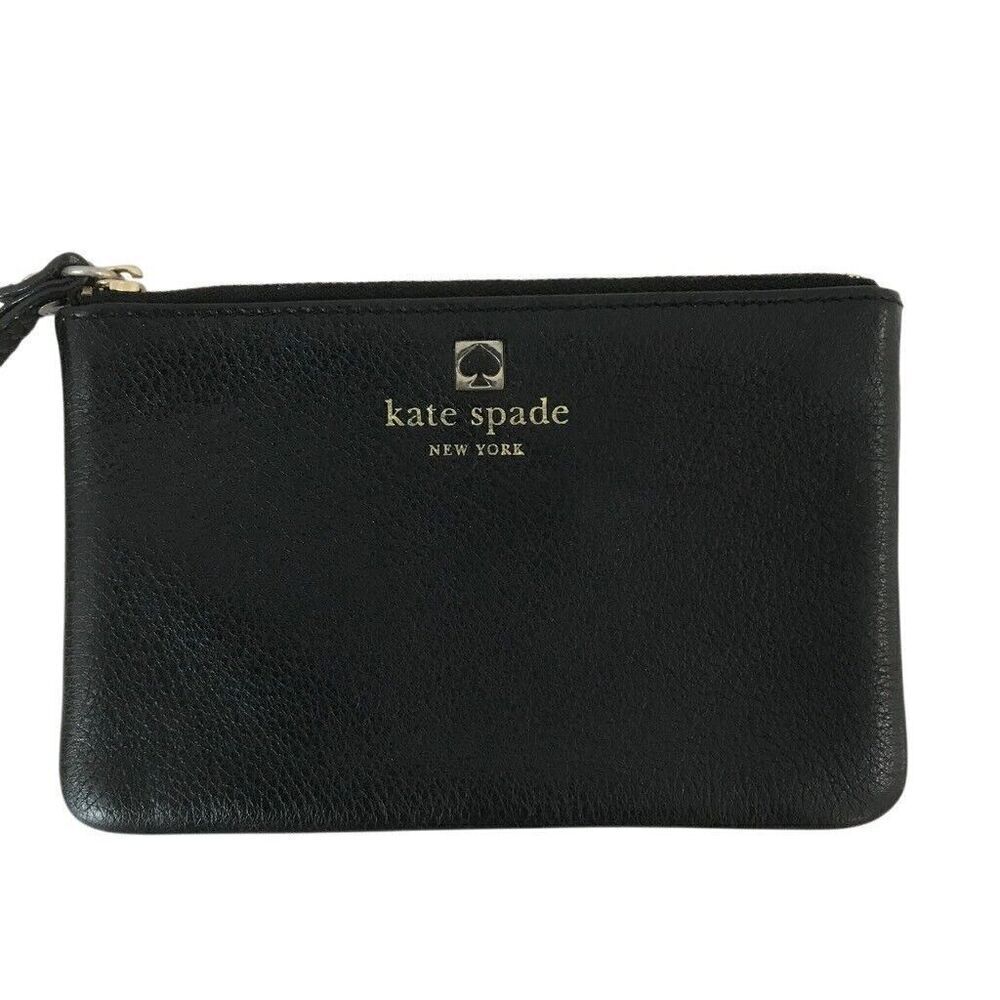 Kate Spade Small Zip Wristlet in Black - Picture 3 of 3